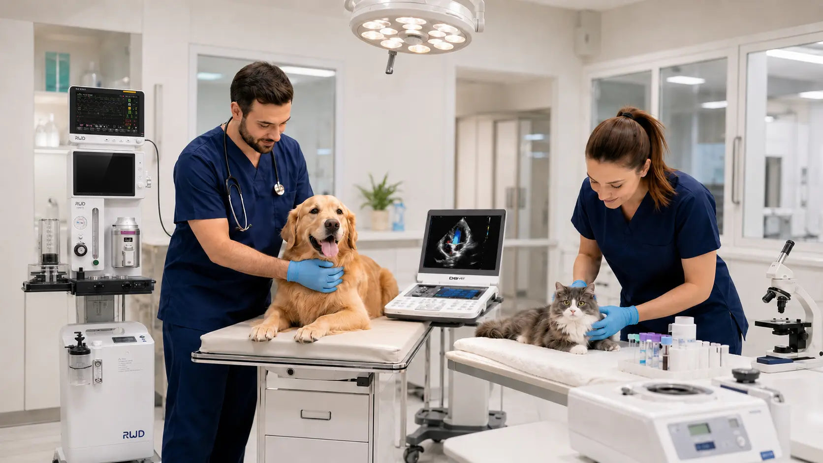 Equipo veterinario indispensable para clínicas de pequeños animales